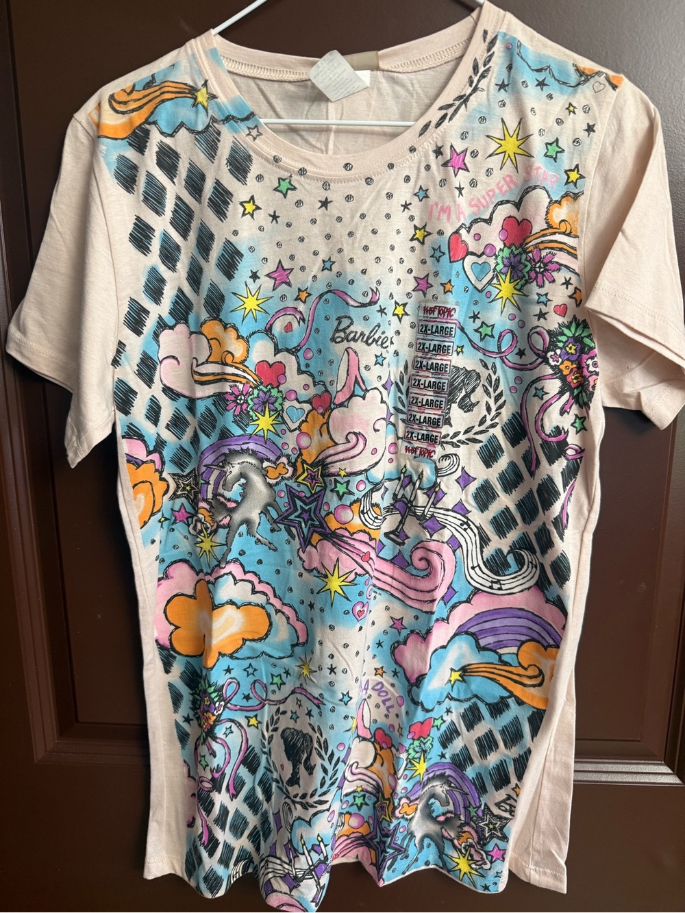 Vintage Hot Topic Barbie by Patricia Field Graphic Tee